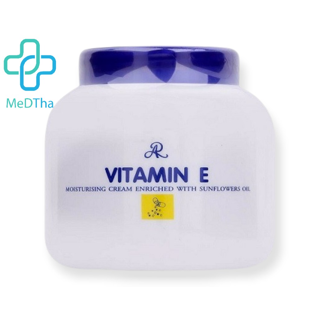Kem Bôi Dưỡng Da Chống Nẻ Vitamin E Xuất Sứ Thái Lan - Dưỡng da, bảo vệ da, làm mềm da (Hũ 200g) [Chính hãng]