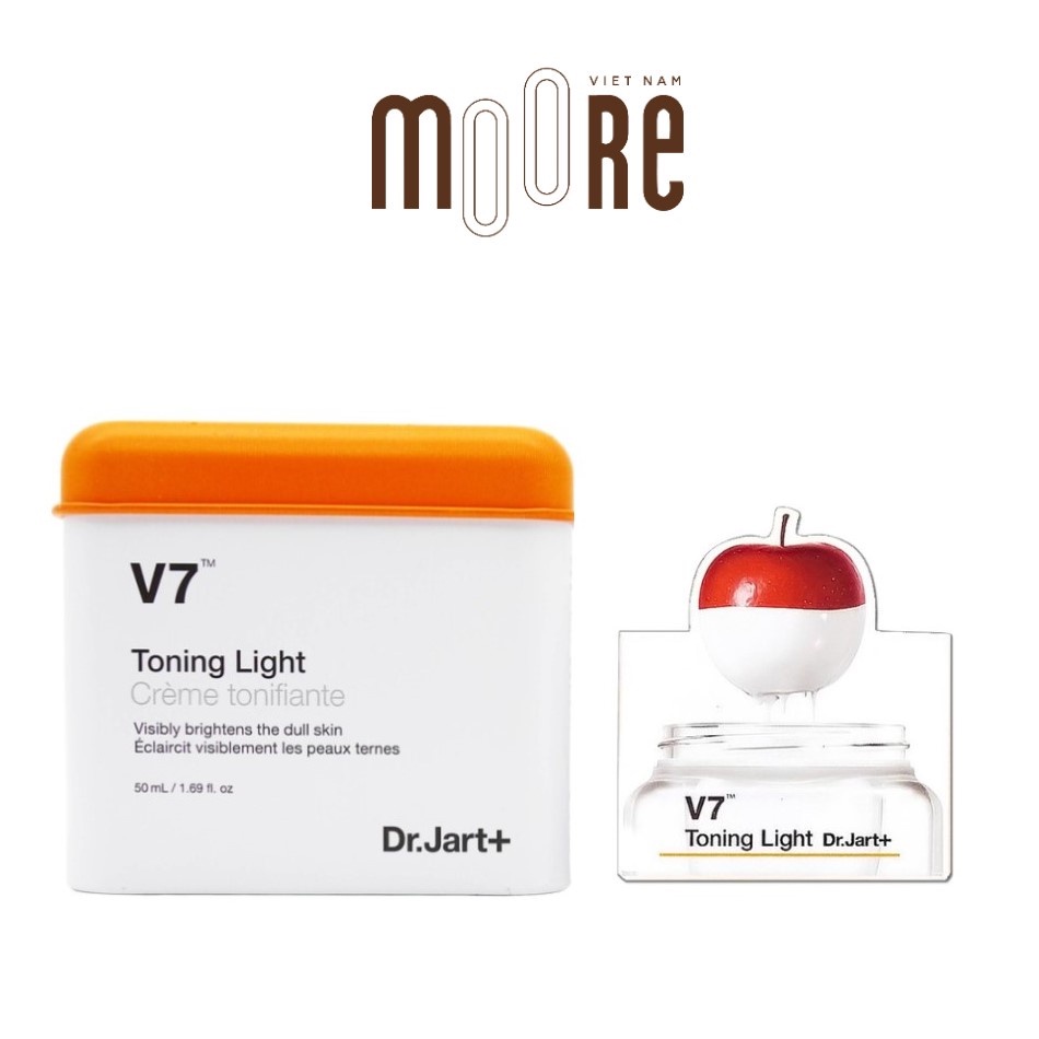 Kem Dưỡng Trắng Da V7 Dr.Jart+ Toning Light Hàn Quốc 15ml