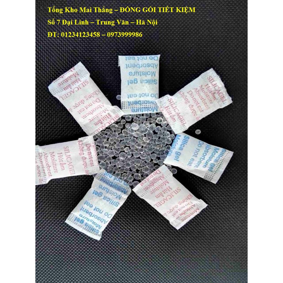 Hạt chống ẩm - Hạt hút ẩm đóng gói theo yêu cầu