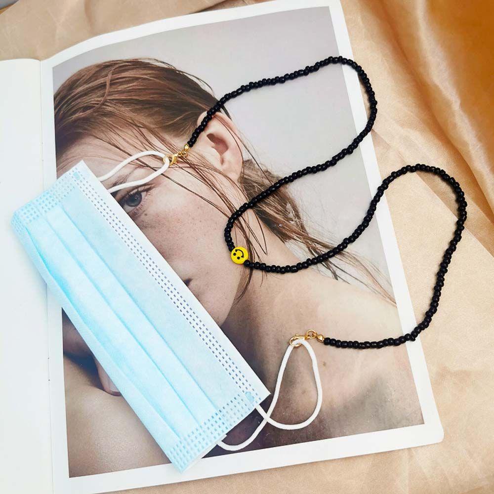 VANES1 Dây Đeo Mắt Kính Đính Hạt Nhiều Màu Chống Thất Lạc Phong Cách Bohemia