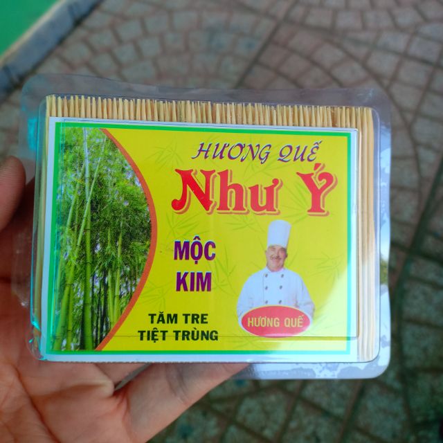 1 hộp tăm tre hương quế tiệt trùng Như Ý