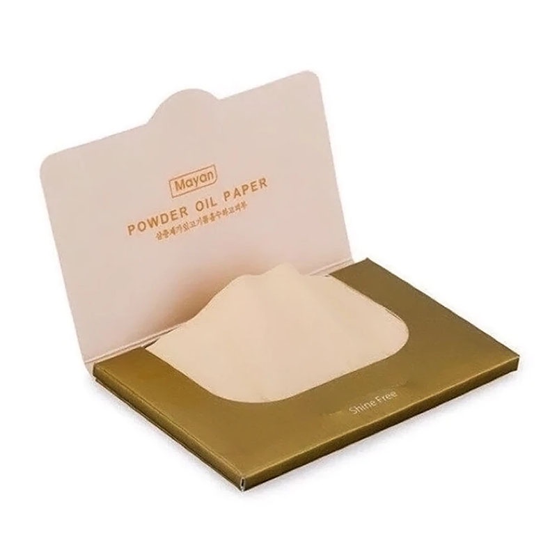 Giấy Thấm Dầu Mayan Powder Oil Control Paper 70 Tờ Phấn/Gói Powder Oil Control Paper