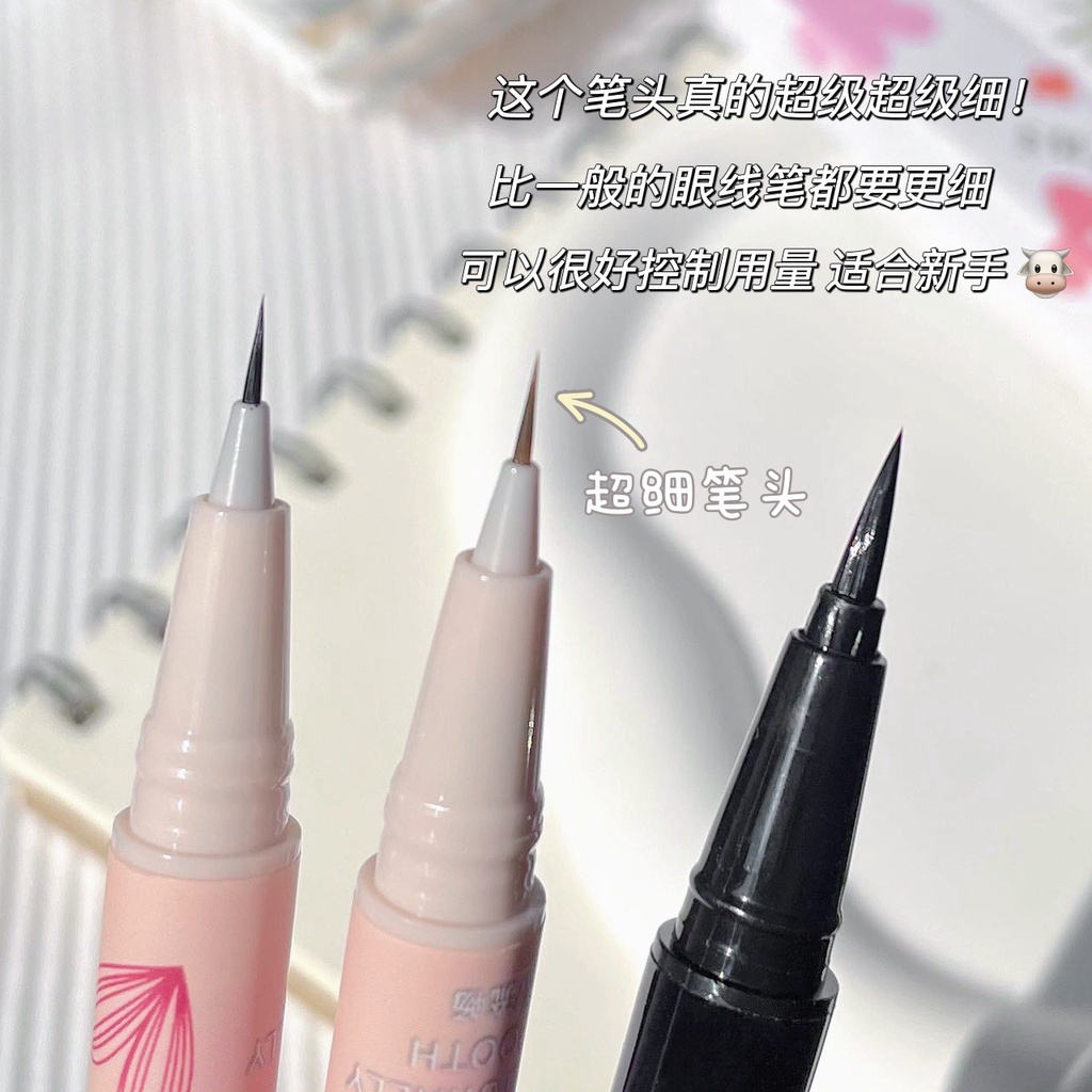 Bút Kẻ Mắt Dạng Lỏng Làm Sáng Và Nổi Bật Đường Viền Mắt Mau Khô Chống Thấm Nước Và Không Nhòe