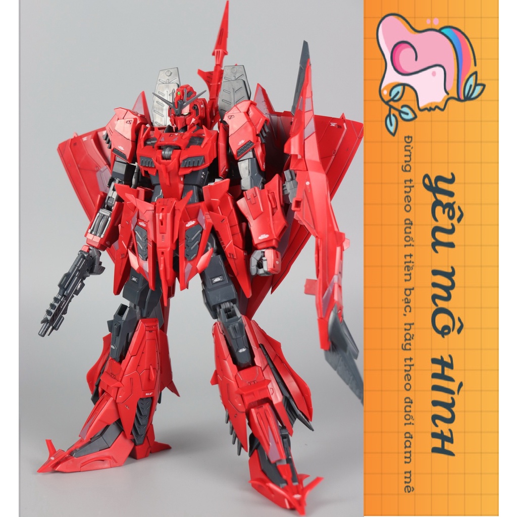 Gundam MG Zeta III Red Snake Tặng kèm Decal nước và Base trưng bày Gundam