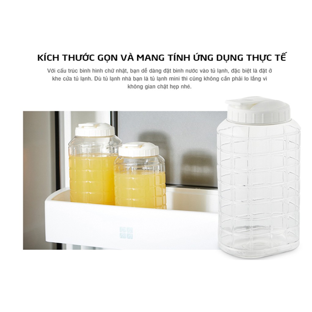 Bình nước Lock & Lock 1.5L tiện dụng
