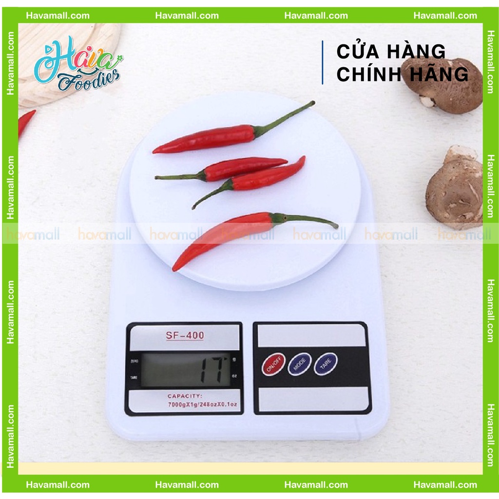 [HÀNG CHÍNH HÃNG] Cân Điện Tử Mini Electronic SF 400 – Electronic Kitchen Scale