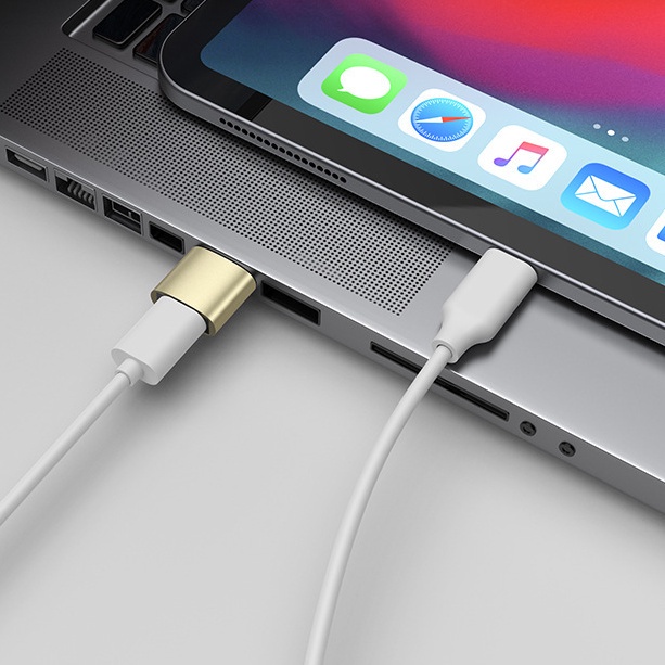 Đầu Chuyển Đổi USB Loại C 2.0 Đầu Dương Sang Type C Đầu Cái Cho Máy Tính/Điện Thoại Di Động