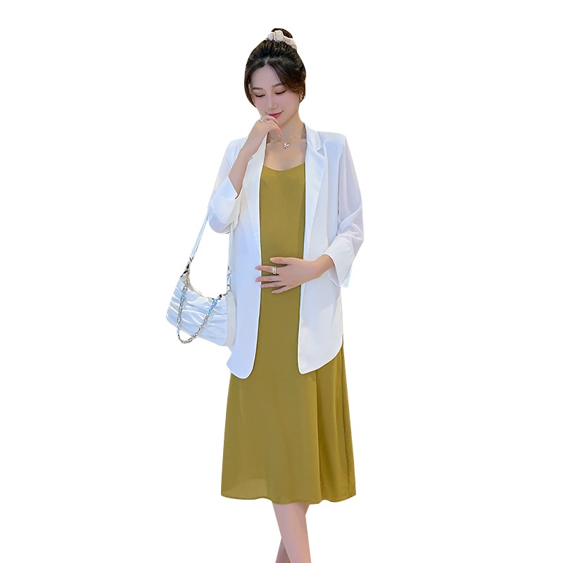 Váy bầu áo khoác nhập khẩu cao cấp mặc đi chơi đi làm đi du lịch hàng nhập khẩu