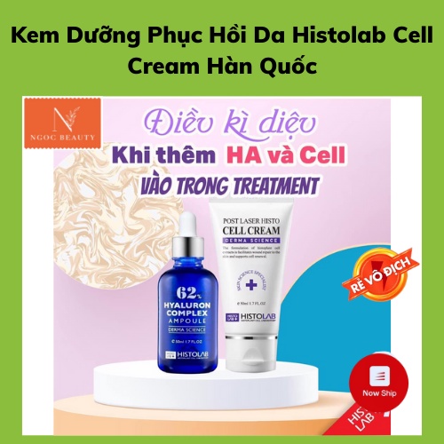 Kem dưỡng phục hồi, làm dịu da, tái tạo da, Histolab Cell Cream Hàn Quốc