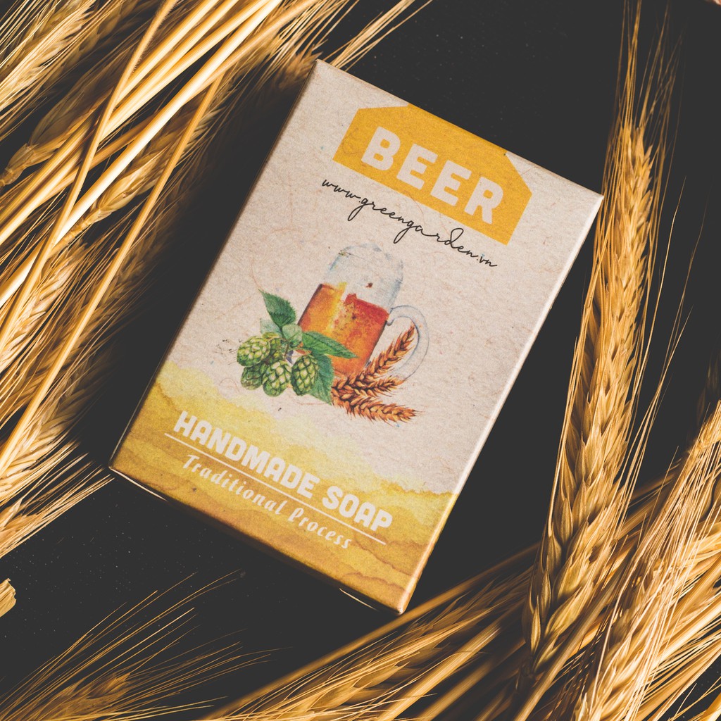 Xà phòng handmade Beer Green Garden
