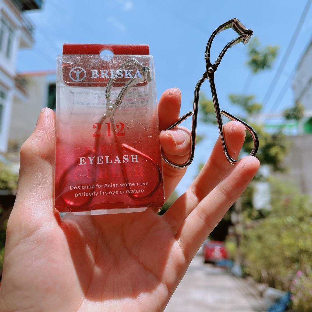 Kẹp mi góc Briska 212 Eyelash, Màu Đỏ