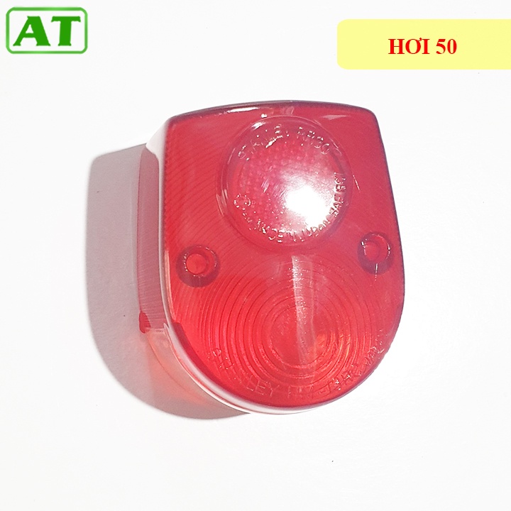 Nắp Đèn Hậu Xe Cub 81 Hơi 50 70 Nhựa Đỏ Hàng Đẹp