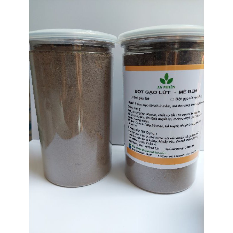 Bột gạo lứt mè đen thực dưỡng An Nhiên 500gr