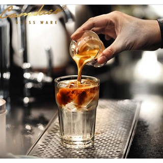 FREESHIP TOÀN QUỐC 50K - Bộ 12 Ly Cốc Thủy Tinh 8 Góc Trung 330ML Camdaco