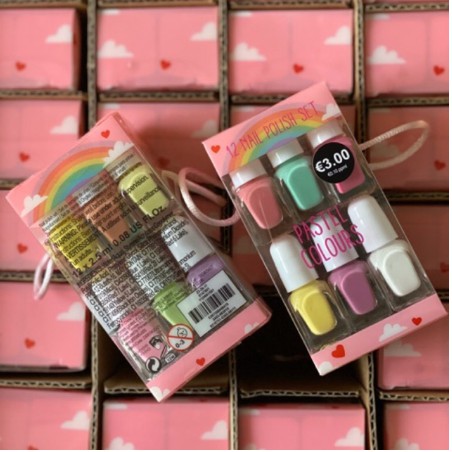 Sơn móng tay trẻ em Pháp sét 6, set 12