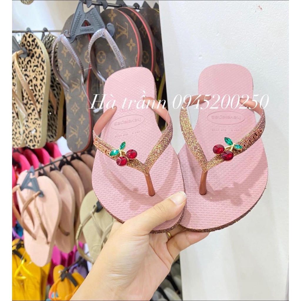 Charm gắn dép mẫu Cherry