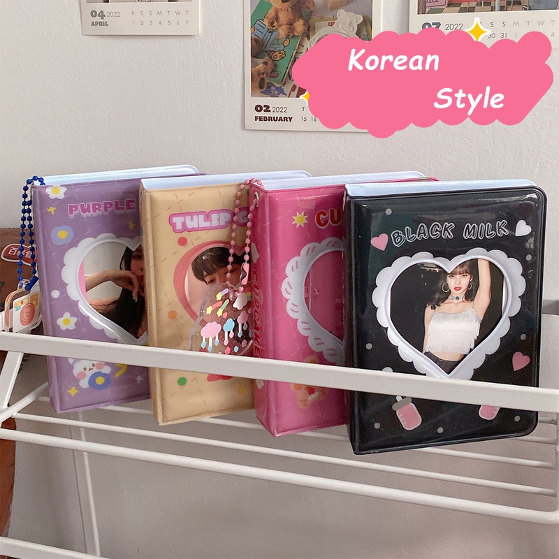 Cuốn Album Ảnh 3 inch Mini Trái Tim Dễ Thương