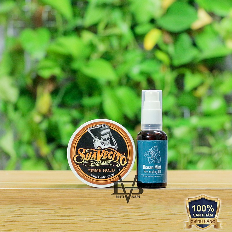 [CHÍNH HÃNG] Pomade gốc nước Suavecito Firme Hold Pomade 113g 100% nhập khẩu USA + Tặng Pre Styling Ocean Mint V2 30ml