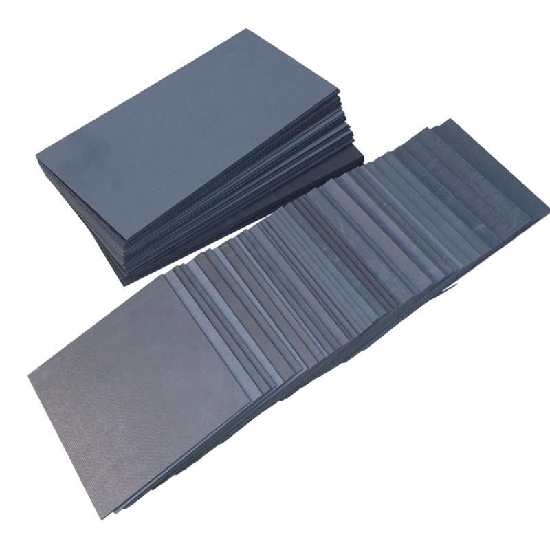 Bộ 2 Tấm Điện Cực Carbon Nguyên Chất Cao 100X100X2Mm