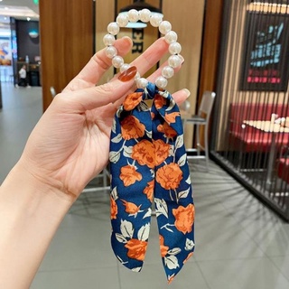 [TIỆM ĐÀO] CỘT TÓC SCRUNCHIES NGỌC HOA NHÍ VOAN LỤA