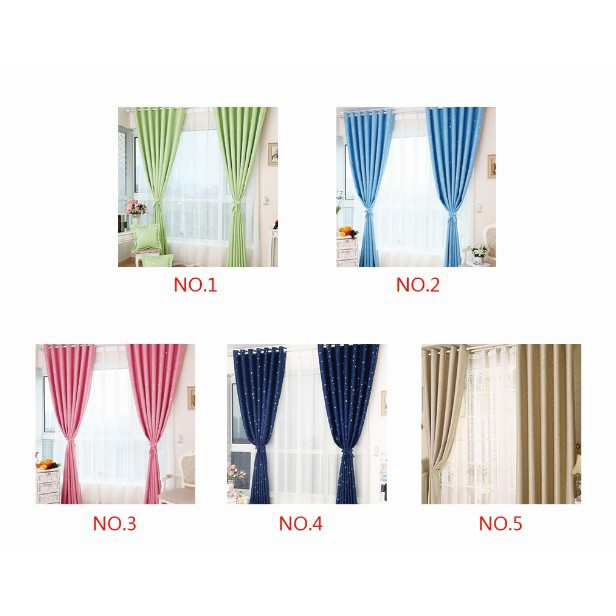 Rèm cửa chấm bi kích thước 100*130
