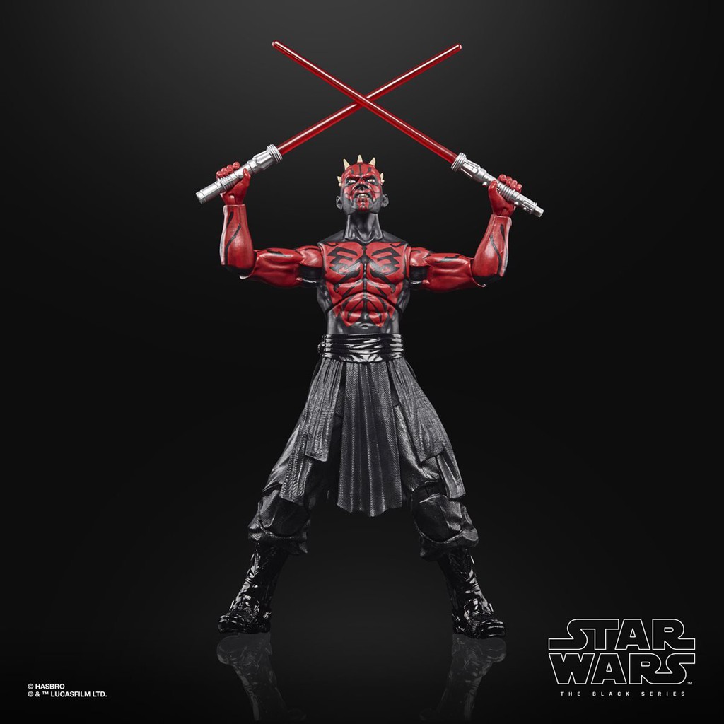 🌟Darth Maul🌟Mô hình Hasbro◊Star Wars Black Series 6-inches◊50th Anniversary