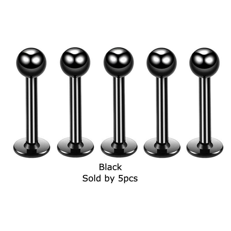 Bộ 5 khuyên xỏ trên cơ thể 16g 3mm