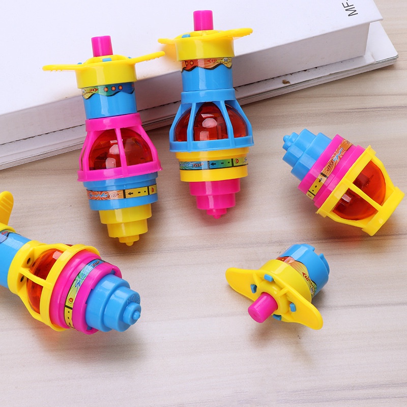 Đồ Chơi Con Quay Có Đèn Phát Sáng Nhiều Màu Sắc Cho Trẻ Em