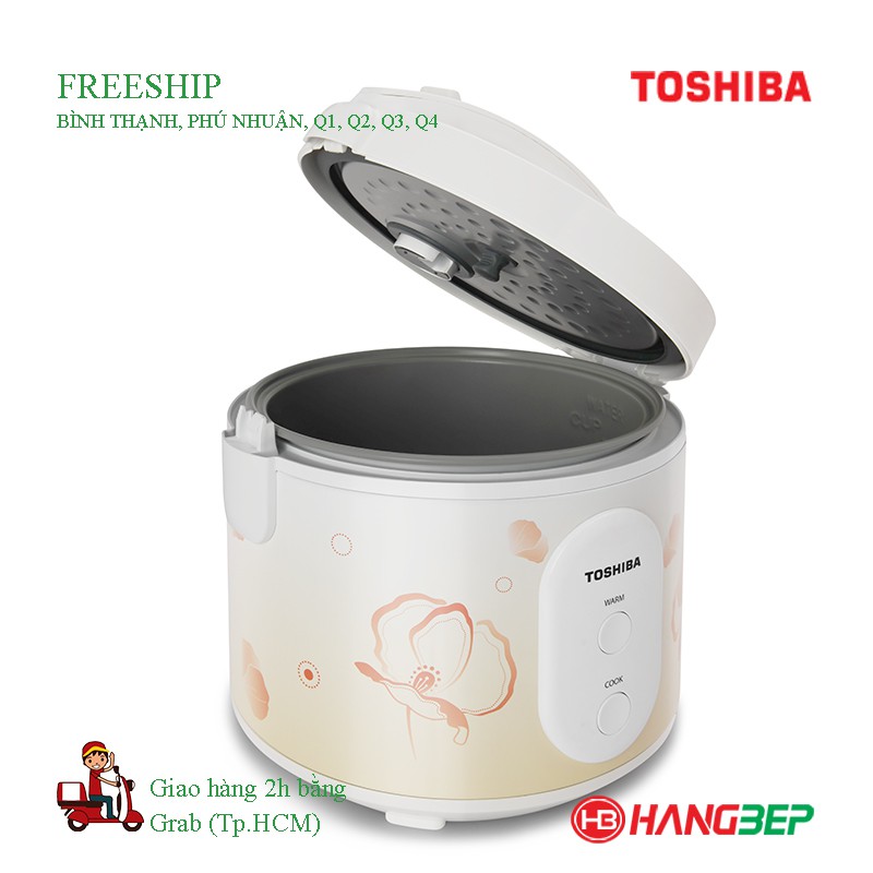 [Mã ELHADEV giảm 4% đơn 300K] Nồi cơm điện chống dính Toshiba RC-18JE2VN(O) / RC-10JE2VN(O)