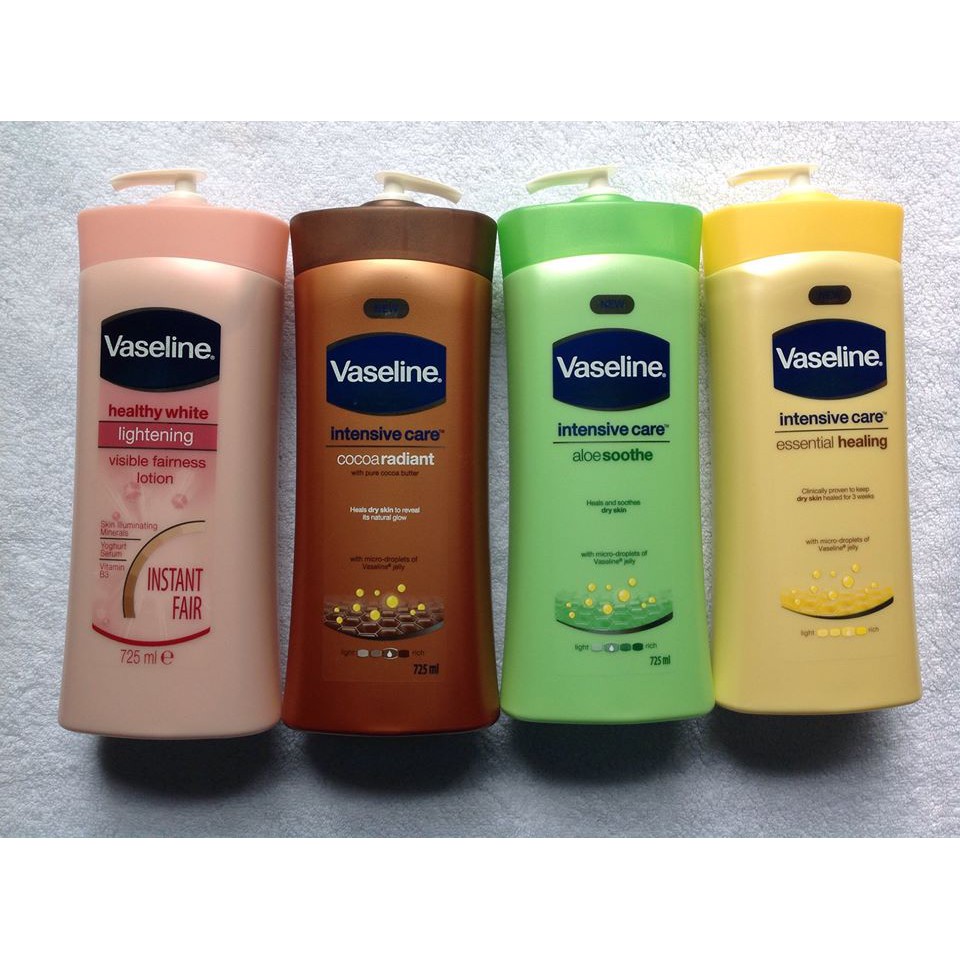 (combo) Sữa dưỡng thể làm trắng da vaseline 10x - 30x -50x lotion body | BigBuy360 - bigbuy360.vn