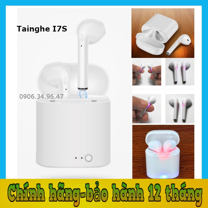 [Mua Tainghe Tặng Vỏ bọc+Móc] Tainghe Bluetooth I12,I11,I7S-TWS 5.0 Siêu Rẻ Siêu Chất Lượng. | BigBuy360 - bigbuy360.vn