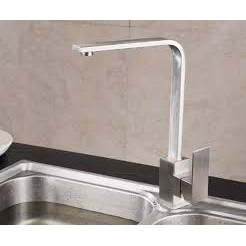 Vòi rửa chén bát nóng lạnh KP 601 tay vuông 100%Chất liệu INOX SUS 304, chống gỉ sét, chống ăn mòn hiệu quả