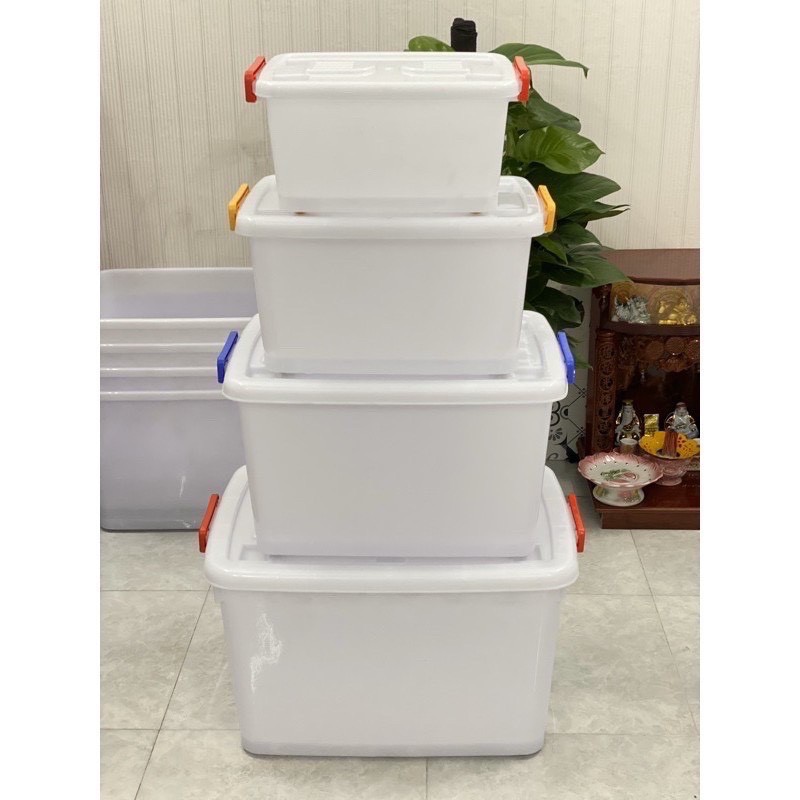 Thùng có bánh xe 30L,55L,90L Việt Nhật
