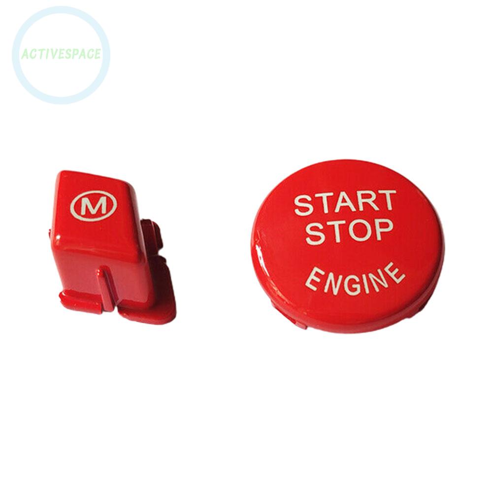 Steering Wheel M Mode +Engine Start Stop Switch Button For BMW E92 E93 M3 Red