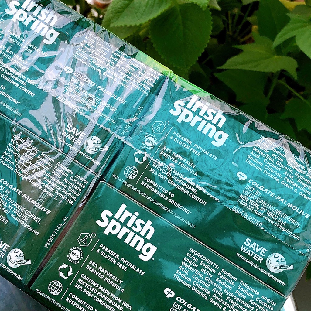 Xà bông cục Irish Spring 104g_Hàng Mỹ | BigBuy360 - bigbuy360.vn