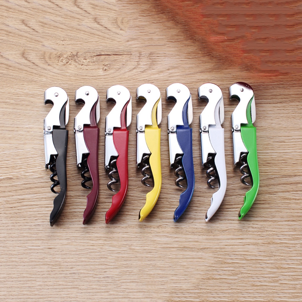 Foldable Multi-Function Wine Bottle Cap Opener Corkscrew