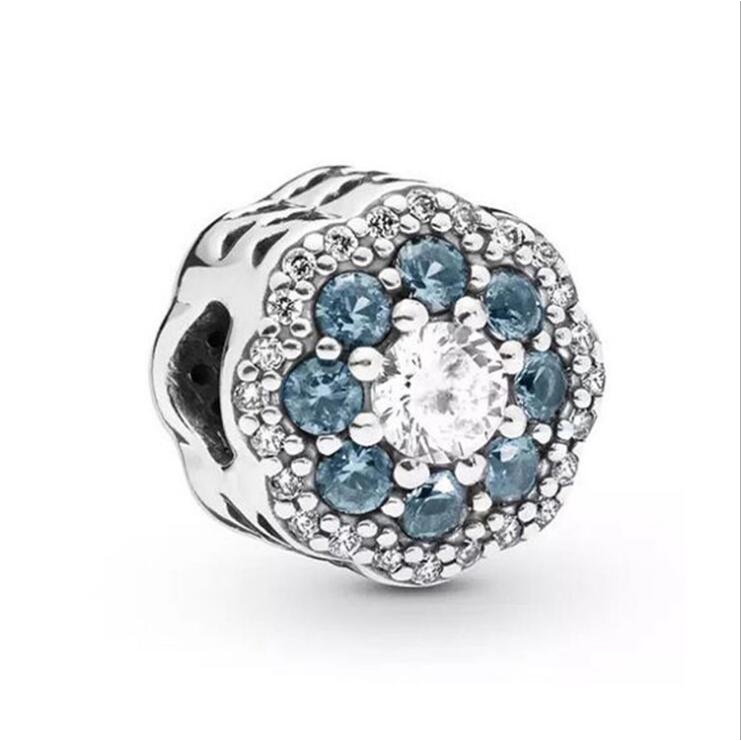 Mặt Dây Chuyền Mạ Bạc S925 Hình Hoa Và Bướm Xinh Xắn