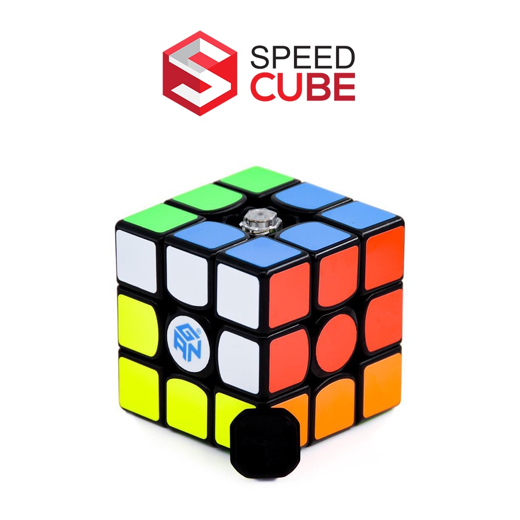 Rubik 3x3 Gan 356 Air SM Viền Đen Có Nam Châm - Shop Speed Cube