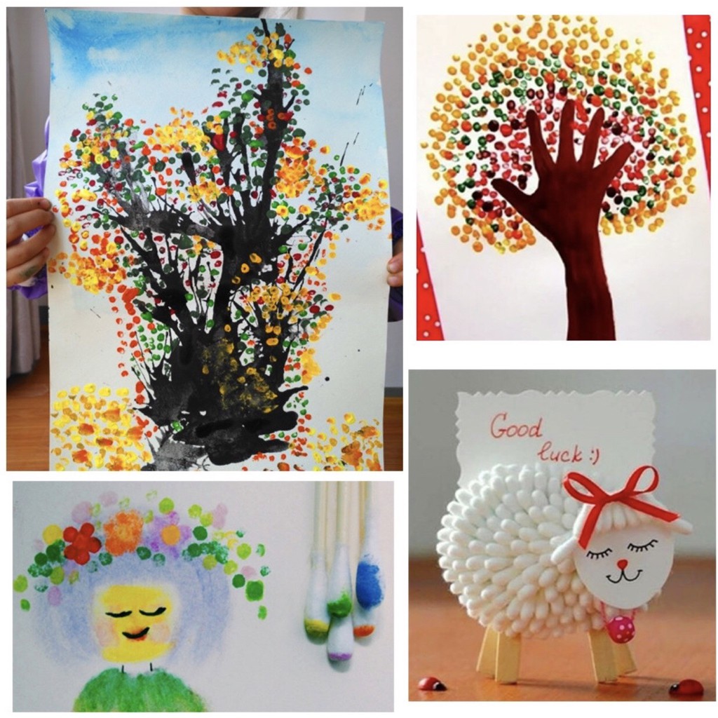 1 bịch tăm bông, được làm từ bông tự nhiên, ko xơ, ko mủn, ko xù khi sử dụng