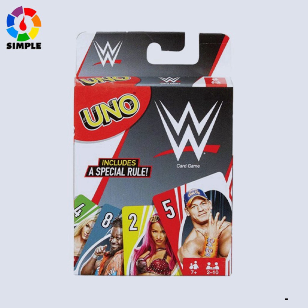 Mattel Games un0 WWE Card Game Bộ Bài un0 Wwe