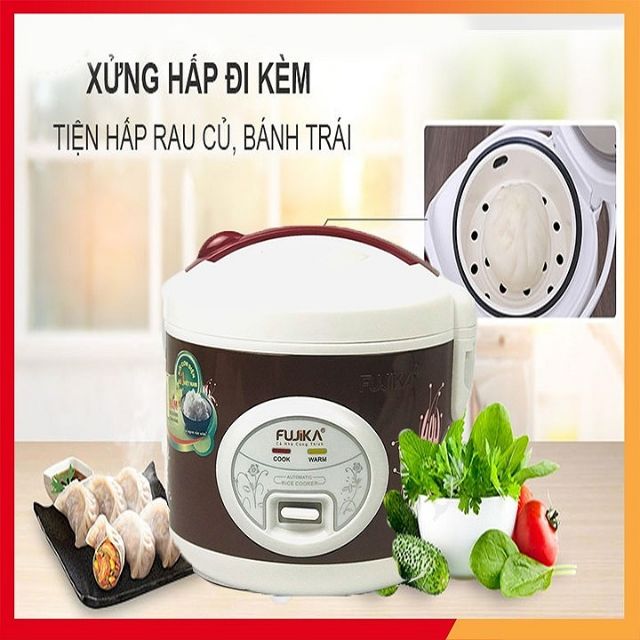 [Mã ELHADEV giảm 4% đơn 300K] nồi cơm điện FujiKa CM18(1085)