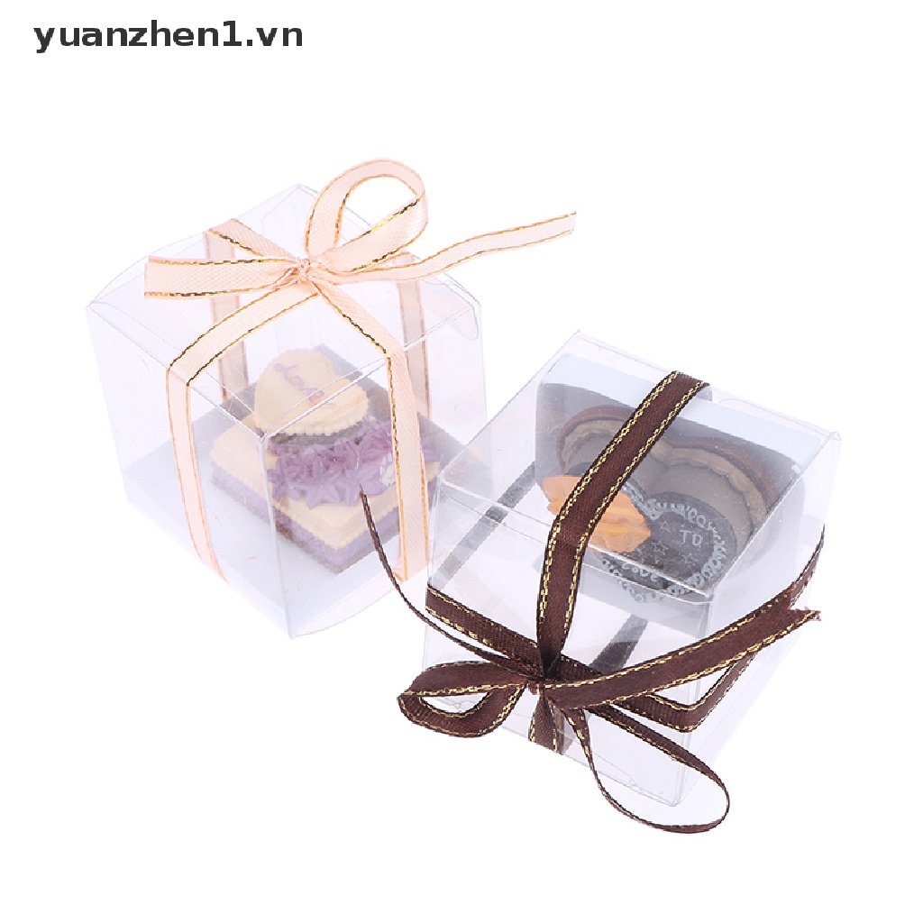 Mô Hình Hộp Bánh Sinh Nhật Mini Tỉ Lệ 1: 12 Trang Trí Nhà Búp Bê