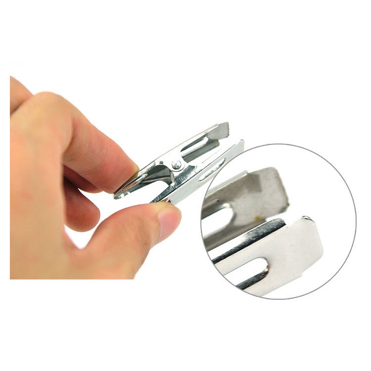 20 Kẹp Quần Áo Bằng Thép Không Gỉ