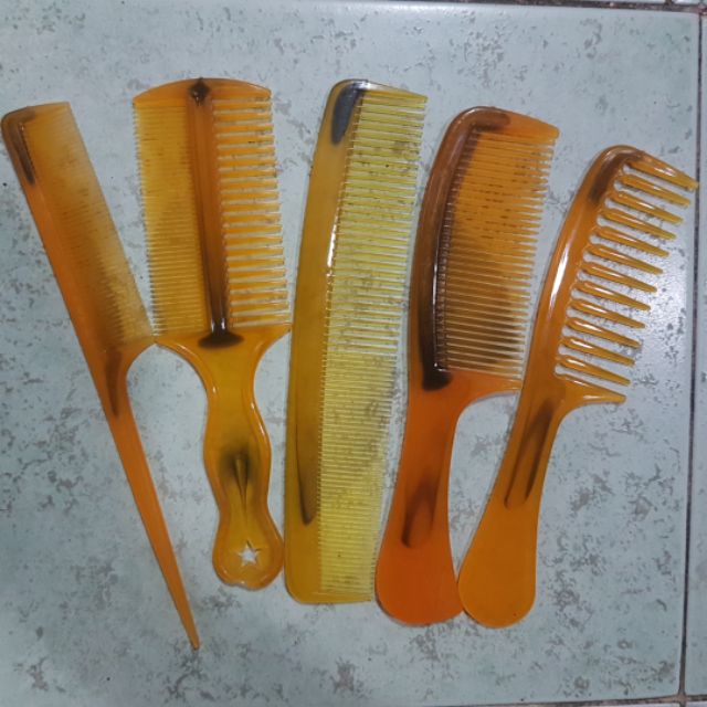Lược sừng nhân tạo [Combo 5 chiếc]