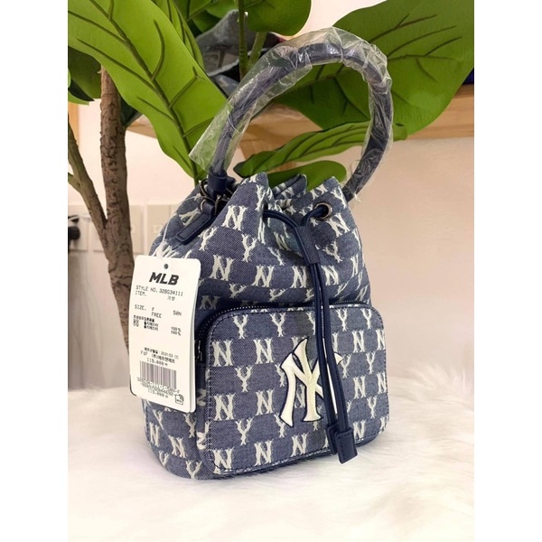 Túi MLB Monogram Jacquard Bucket Bag NY