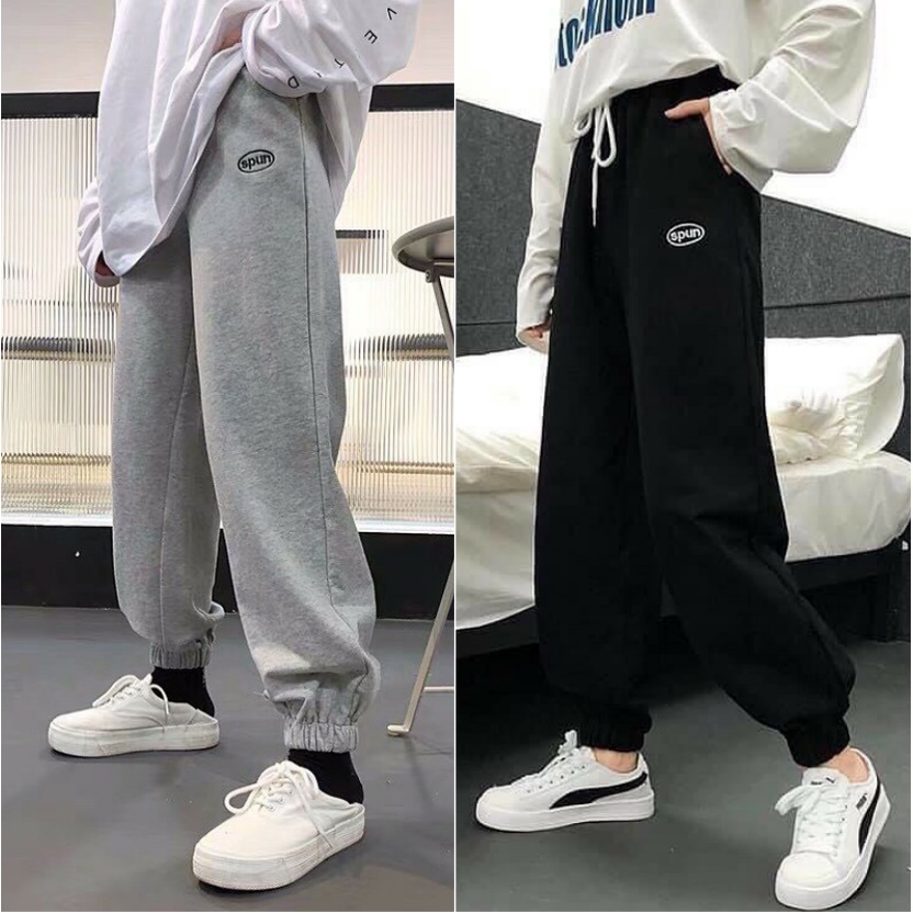 Quần DÀI Jogger SPUN 3 Màu Ulzzang Unisex 1hitshop