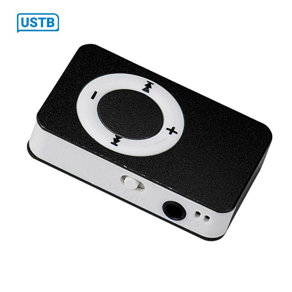 Máy nghe nhạc MP3 cao cấp có kẹp kim loại hỗ trợ thẻ nhớ Micro SD TF (không có màn hình) / usb 2.0