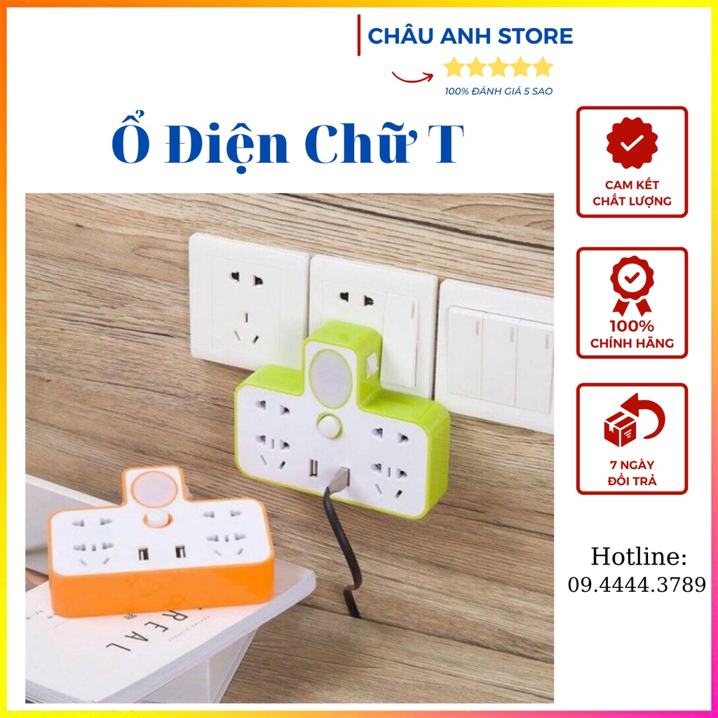 Ổ điện đa năng kèm đèn ngủ đa năng (Cắm điện, cắm usb sạc điện thoại, đèn ngủ ) (Bảo hành Lỗi 1 đổi 1)