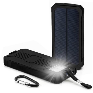 12000mah led dual usb ports solar panel power bank case charger diy kits box