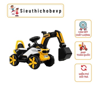 Xe cần cẩu chòi chân cao cấp 2020 nhựa cao cấp có nhạc